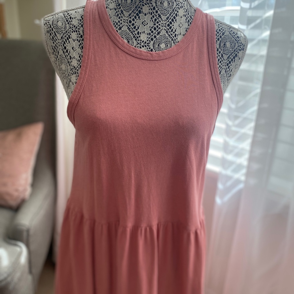 Sleeveless Pink Dress